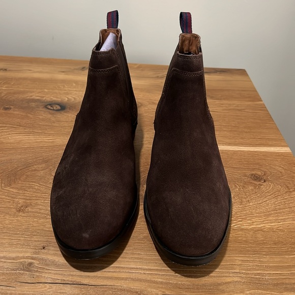 NEW Men’s Ben Sherman Monroe Brown Suede Leather Chukka Boots Size 11.5D - Picture 3 of 11